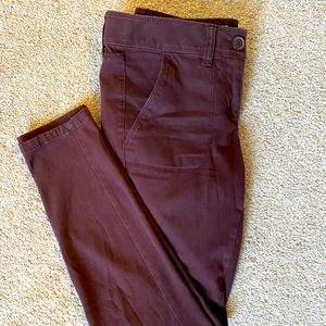 Ann Taylor Loft plum colored pants.